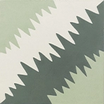 Green cement tiles